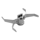 PERFORMANCE IN LIGHTING - Supporto palo doppio Guell 3 per pali da 60 a 76 mm A0671/2-94.