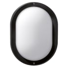 PERFORMANCE IN LIGHTING - Apparecchio a parete Ottica simmetrica extra diffondente 1x15W EKO 19 E27 750 Nero. 300255
