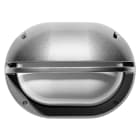 PERFORMANCE IN LIGHTING - Led a parete 10W 3000K ottica asimmetrica extra diffondente EKO+19/GRILL ES GR/M.