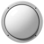 PERFORMANCE IN LIGHTING - Apparecchio a parete e soffitto 1x100W Ottica simmetrica extra diffondente EKO+26 E27 Bianco.