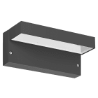 PERFORMANCE IN LIGHTING - Apparecchio a parete LED 17W 4000K con ottica asimmetrica extra diffondente AN96.