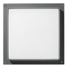 PERFORMANCE IN LIGHTING - Led apparecchio a parete e soffitto 39W 3000K statica ottica simmetrica extra diffondente BLIZ SQUARE 40 LED AN96.