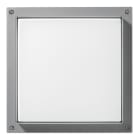 PERFORMANCE IN LIGHTING - Led apparecchio a parete e soffitto 39W 4000K statica emergenza ottica simmetrica extra diffodente BLIZ SQUARE 40 LED EM3P GR94.