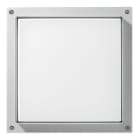 PERFORMANCE IN LIGHTING - Led apparecchio a parete e soffitto 39W 4000K statica emergenza ottica simmetrica extra diffodente BLIZ SQUARE 40 EM3P WH87.