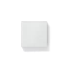 PERFORMANCE IN LIGHTING - Led a parete 5W 4000K ottica asimmetrica diffondente MIMIK 10 Flat Mono WH87.