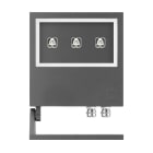 PERFORMANCE IN LIGHTING - Proiettori LED 26W Ottica asimmetrica diffondente 3000K AN96 A55/W FOCUS+2 statica 305171