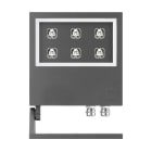 PERFORMANCE IN LIGHTING - Proiettori LED 50W Ottica asimmetrica diffondente 4000K FOCUS+3 A55/W AN96 49W.