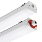 PERFORMANCE IN LIGHTING - Plafoniera LED stagna 60W Ottica simmetrica 4000K extra diffondente Norma+150 S/EW 840 GR-RAL7035