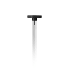 PERFORMANCE IN LIGHTING - Led bollard 3000K 9,5W statica ottica simmetrica extra diffodente Pado basic 8 S/EW 830 BK81.