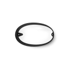PERFORMANCE IN LIGHTING - Apparecchio a parete LED 11,5W Ottica simmetrica extra diffondente 4000K CHIP OV30 10 S/EW 840 BK81