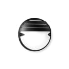 PERFORMANCE IN LIGHTING - Apparecchio a parete LED 11,5W Ottica asimmetrica extra diffondente 3000K TO25 GRILL 9,5 A/EW 830 BK81