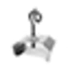 PERFORMANCE IN LIGHTING - Kit staffette in acciaio inox per fissaggio rapido a soffitto con ganci per rail (50 pezzi)