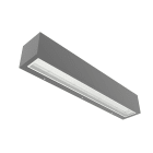 PERFORMANCE IN LIGHTING - Apparecchio a parete LED 19W 4000K Ottica asimmetrica diffodente QUASAR 60M TECH 16.5 A22/EW 840 GR94