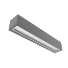 PERFORMANCE IN LIGHTING - Apparecchio a parete LED 3000K 19W statica Emergenza 3h Ottica asimmetrica extra diffodente QUASAR 60M 16.5 A7/EW 830 WH87 EM3P.