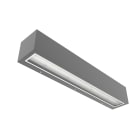 PERFORMANCE IN LIGHTING - Apparecchio a parete LED 19W 4000K statica Emergenza 3h Ottica asimmetrica diffodente QUASAR 60M 16.5 A7/EW 840 WH87 EM3P