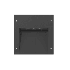 PERFORMANCE IN LIGHTING - Apparecchio a incasso a parete LED 26W 4000K Ottica asimmetrica diffondente INSERT+3 24 A/W 740 GR94