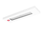 PERFORMANCE IN LIGHTING - Led industriali 72W 4000K statica Ottica simmetrica diffodente + Lama Mini 70 S/EW 840 WH-87