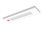 PERFORMANCE IN LIGHTING - Plafoniera LED stagna 101W 4000K DALI Ottica simmetrica extra diffondente LM4 100 S/EW 840 GR94.