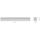 PERFORMANCE IN LIGHTING - Controcassa L842 per incassi a terra e a parete, ideale per installazioni in ambienti esterni e interni.