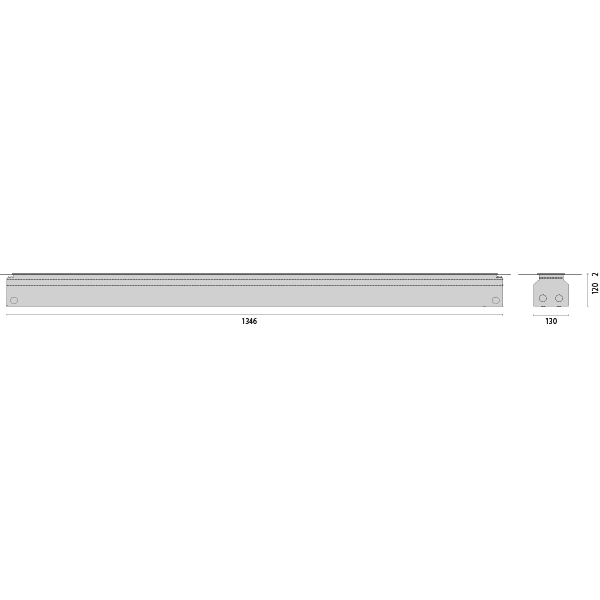 PERFORMANCE IN LIGHTING - Controcassa L1346 per incassi a scomparsa e a terra, ideale per installazioni in ambienti esterni.