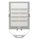 PERFORMANCE IN LIGHTING - Proiettore LED ad alta potenza 4000K 470W con ottica asimmetrica diffondente SQUARE PRO GLASS 470/2 A50/W 740 GR94.