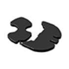 PERFORMANCE IN LIGHTING - Bloccacavo interno per adattatore asimmetrico OTR INT CABL LOCK ASYM ADAPT S-9209/20-B.