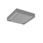 PERFORMANCE IN LIGHTING - Led apparecchio a plafone 3000K 23.5W statica ottica simmetrica extra diffodente MIMIK 20 Ceiling 21 S/EW 830 GR94.