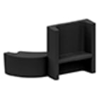 PERFORMANCE IN LIGHTING - Carter OTR IP40 per adattatore asimmetrico S-9209/IP40-B.