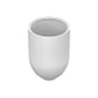 PERFORMANCE IN LIGHTING - Rosone plastica per cavo acciaio 1,5mm OTR PLAST CUP S-9000/3-W.