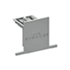 PERFORMANCE IN LIGHTING - Tappo di chiusura per controsoffitto con vite di bloccaggio OTR R-TK END CAP+SCREW 9004-R/G.