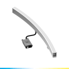 PERFORMANCE IN LIGHTING - Led lineari a incasso 2800K 9,5W statica ottica simmetrica extra diffondente Groove 21 R1200 9,5 TW S/EW GR11.