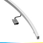 PERFORMANCE IN LIGHTING - Led lineari a incasso 2800K 16W statica ottica simmetrica diffondente Groove 21 R2000 16 TW S/EW GR11.