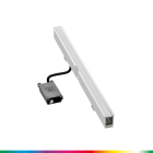 PERFORMANCE IN LIGHTING - LED lineare incassato 9,5W Ottica simmetrica diffondente GROOVE 21 500 T 9,5 S/EW GR11 RGBW.