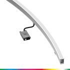 PERFORMANCE IN LIGHTING - LED lineare a incasso 19W Ottica simmetrica diffondente GROOVE 21 R2000 19 RGBW