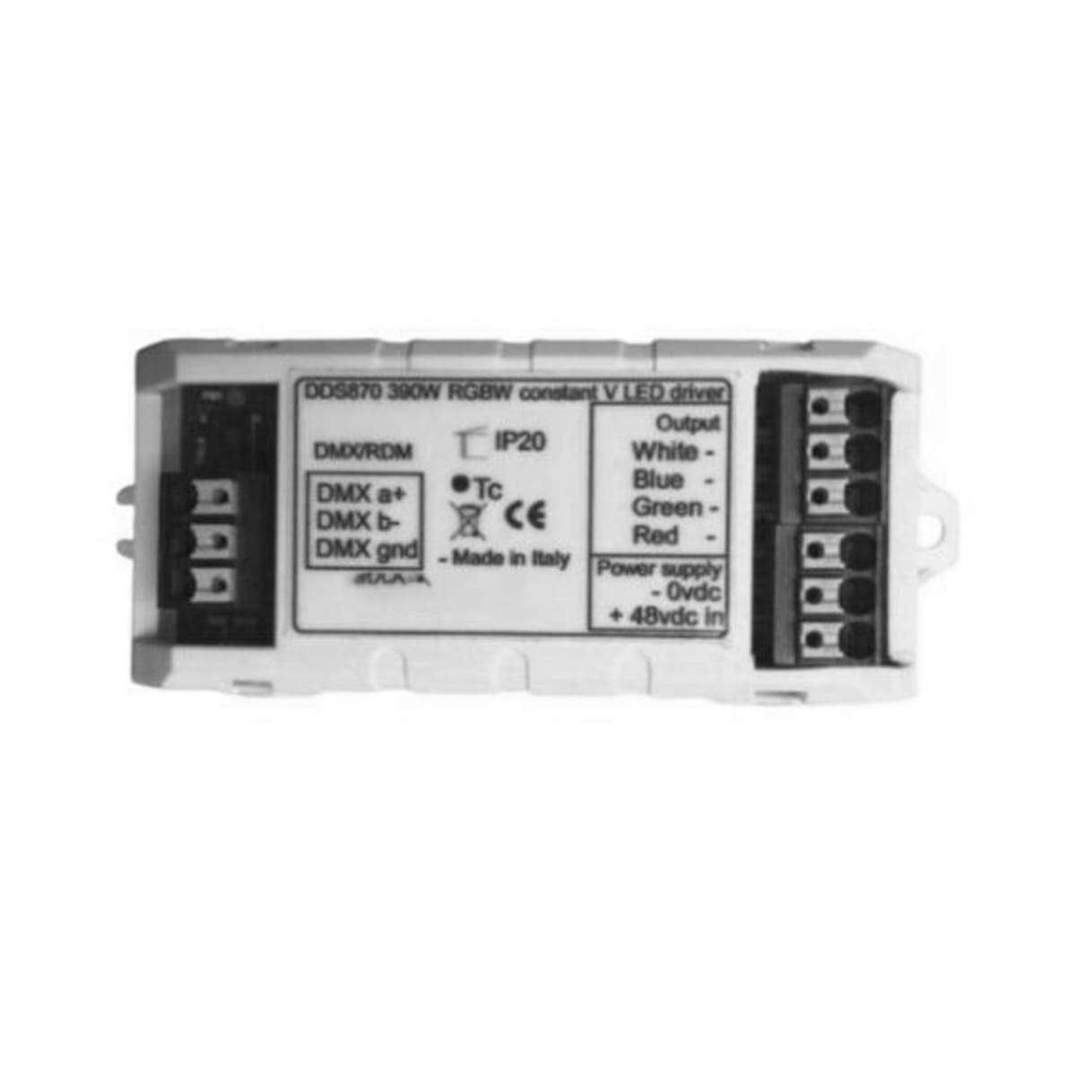 PERFORMANCE IN LIGHTING - Driver per KIT controller 48V DMX: massima compatibilità e prestazioni ottimali per il controllo di luci e apparecchi DMX.