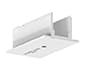 PERFORMANCE IN LIGHTING - Copertura da controsoffitto per testata OTR recess cov for end feed S-9001-R/6-G.