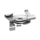 PERFORMANCE IN LIGHTING - Clip per fissaggio rapido del binario alla T-bar OTR TK BRACKET T-PROFILE S-9000/119-TB-W.