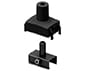 PERFORMANCE IN LIGHTING - Staffa con tenditore M6 e copertura in plastica OTR CLAMP M6 GRIPPER +COVER S-9000-P2-B.