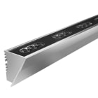 PERFORMANCE IN LIGHTING - Led lineare a parete 4000K 20W DALI ottica simmetrica media notturno 500 20 S/M 30 4K DALI.