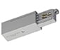 PERFORMANCE IN LIGHTING - Testata di alimentazione chiave meccanica a sinistra / messa a terra destra OTR END-FEED LEFT-POL 9002/G.