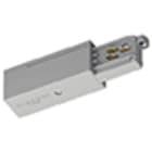 PERFORMANCE IN LIGHTING - Testata di alimentazione chiave meccanica a sinistra / messa a terra destra OTR END-FEED LEFT-POL 9002/G.