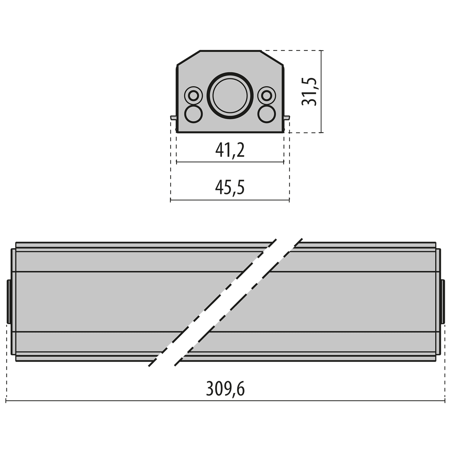 PERFORMANCE IN LIGHTING - Kit box alimentazione e driver box DALI in L500 per un'installazione efficiente e professionale.