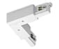 PERFORMANCE IN LIGHTING - Giunto a L chiave meccanica interna messa a terra esterna OTR L-FEED INT-POL 9011/W.