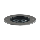 PERFORMANCE IN LIGHTING - Apparecchio da incasso a terra LED 14W 3000K Ottica circolare intensiva CRICKET+ 15 830 AN96.