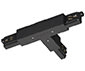 PERFORMANCE IN LIGHTING - Giunto a T meccanico interno a destra / messa a terra esterna a sinistra OTR T-FEED INT RIGHT-POL 9016/B.