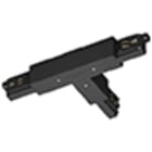 PERFORMANCE IN LIGHTING - Giunto a T meccanico interno a destra / messa a terra esterna a sinistra OTR T-FEED INT RIGHT-POL 9016/B.