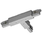 PERFORMANCE IN LIGHTING - Giunto a T meccanico esterno a destra / messa a terra interna a sinistra OTR T-FEED EXT RIGHT-POL 9014/G.