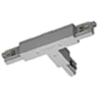 PERFORMANCE IN LIGHTING - Giunto a T meccanico interno a destra / messa a terra esterna a sinistra OTR T-FEED INT RIGHT-POL 9016/G.