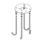 PERFORMANCE IN LIGHTING - Flangia tirafondi Amon, ideale per fissaggi resistenti e sicuri. 310922