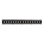 PERFORMANCE IN LIGHTING - Led lineari a parete 3000K 14W statica ottica ellittica strip SQ+ 528 12 40X60 830 GR11.
